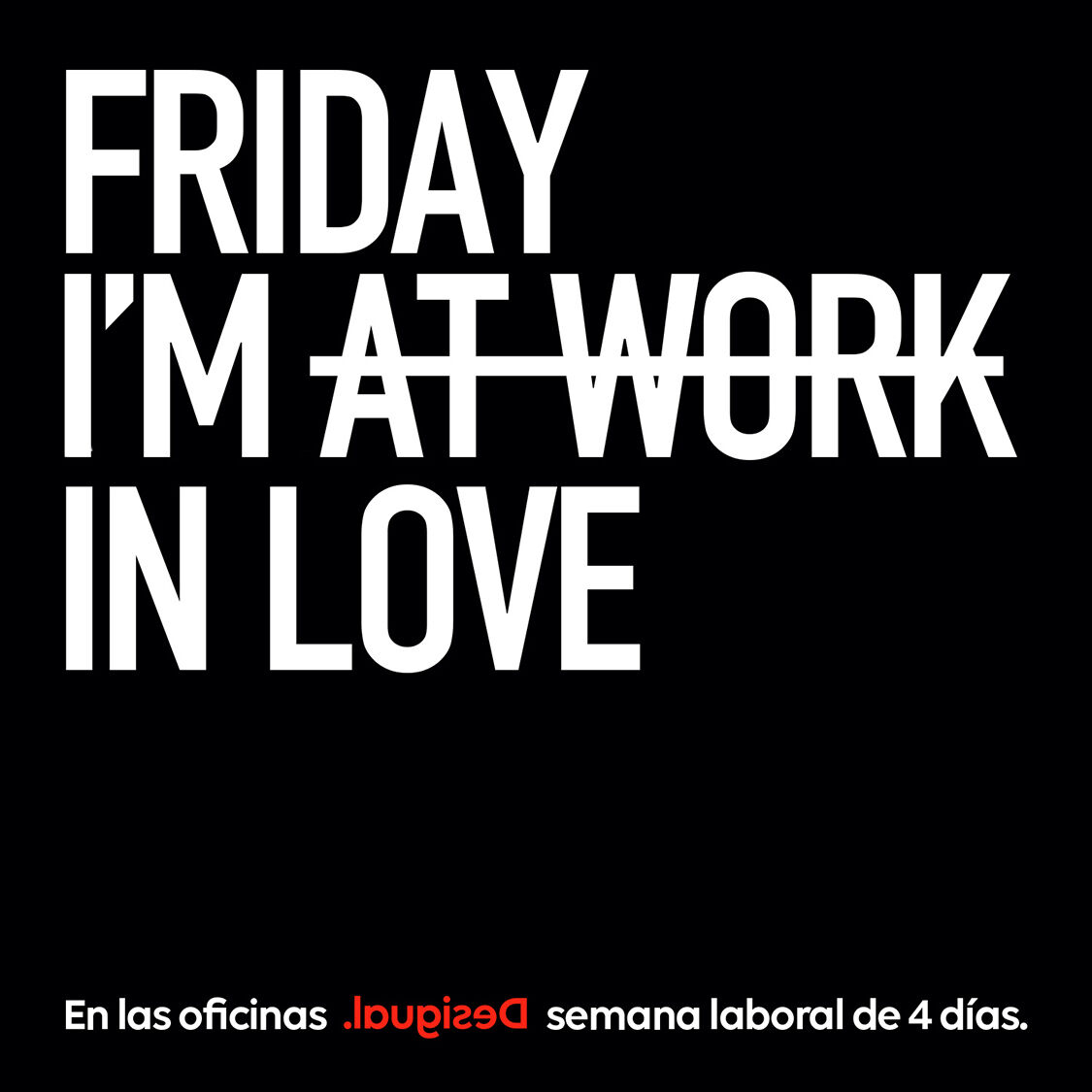 Comunicado oficial jornada laboral de 4 d&iacute;as