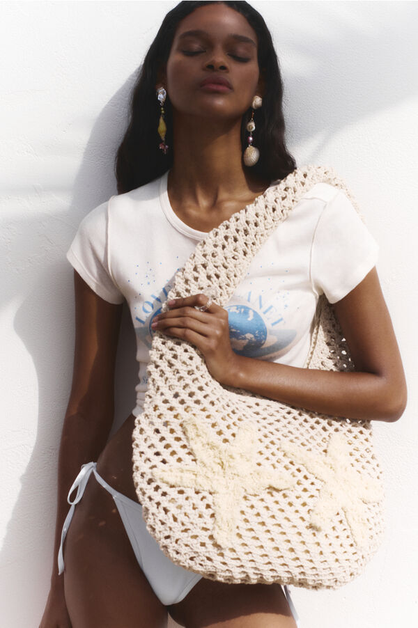 Pletena torba sa zvijezdama