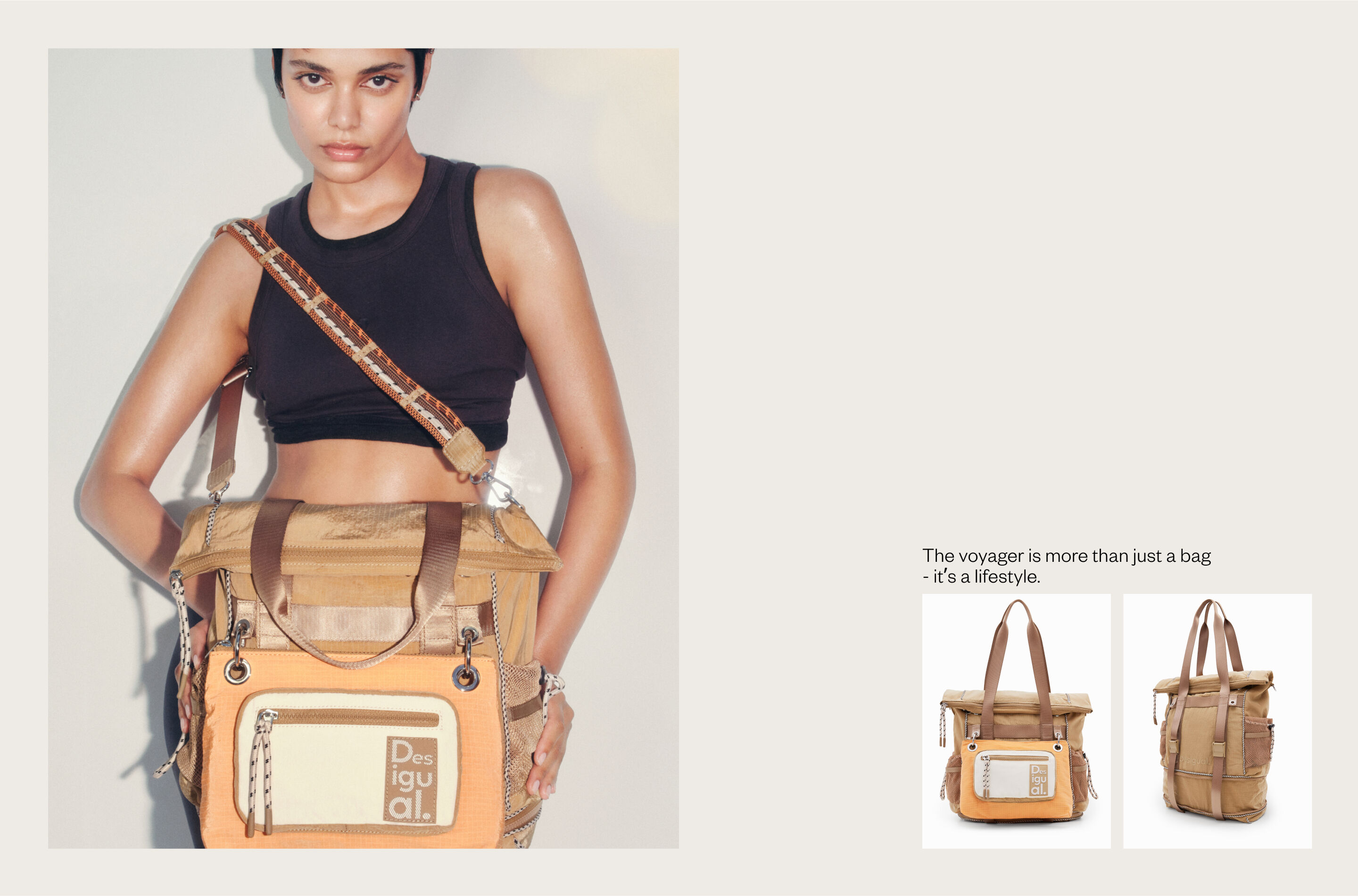 The Voyageur bag Desigual