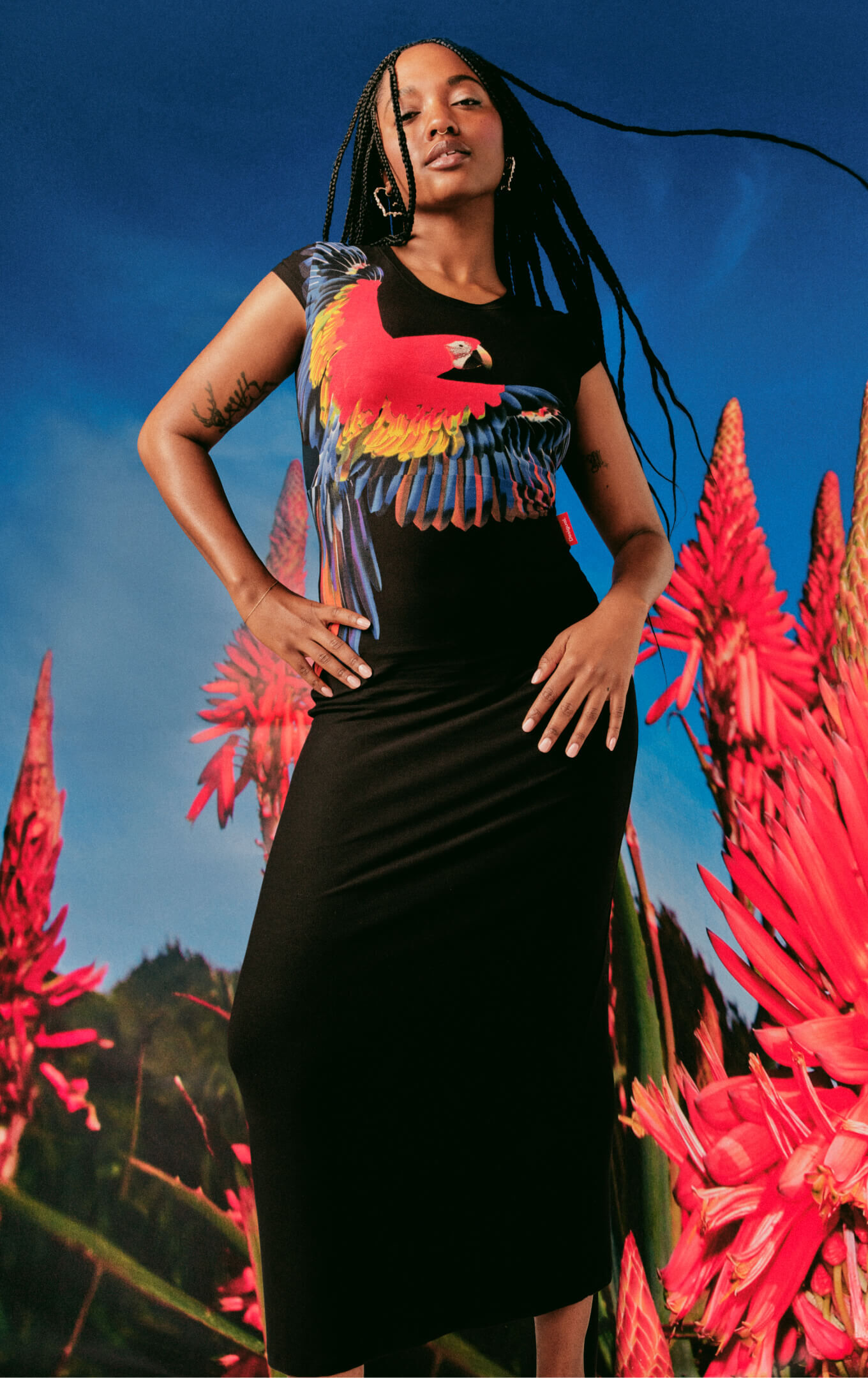 Robe longue desigual femme on sale