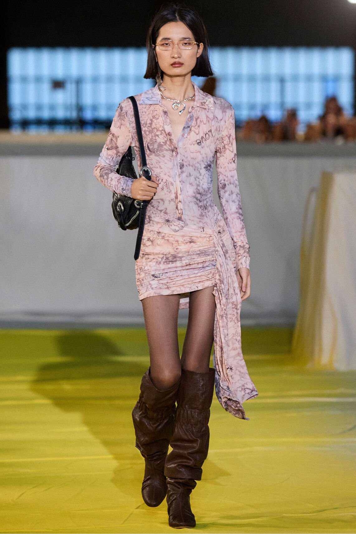 Desigual デシグアル ゴブラン織 ジャガード コート 総柄 DESIGUAL - 【デシグアル】ジャガード織 コート 総柄 花柄 英字