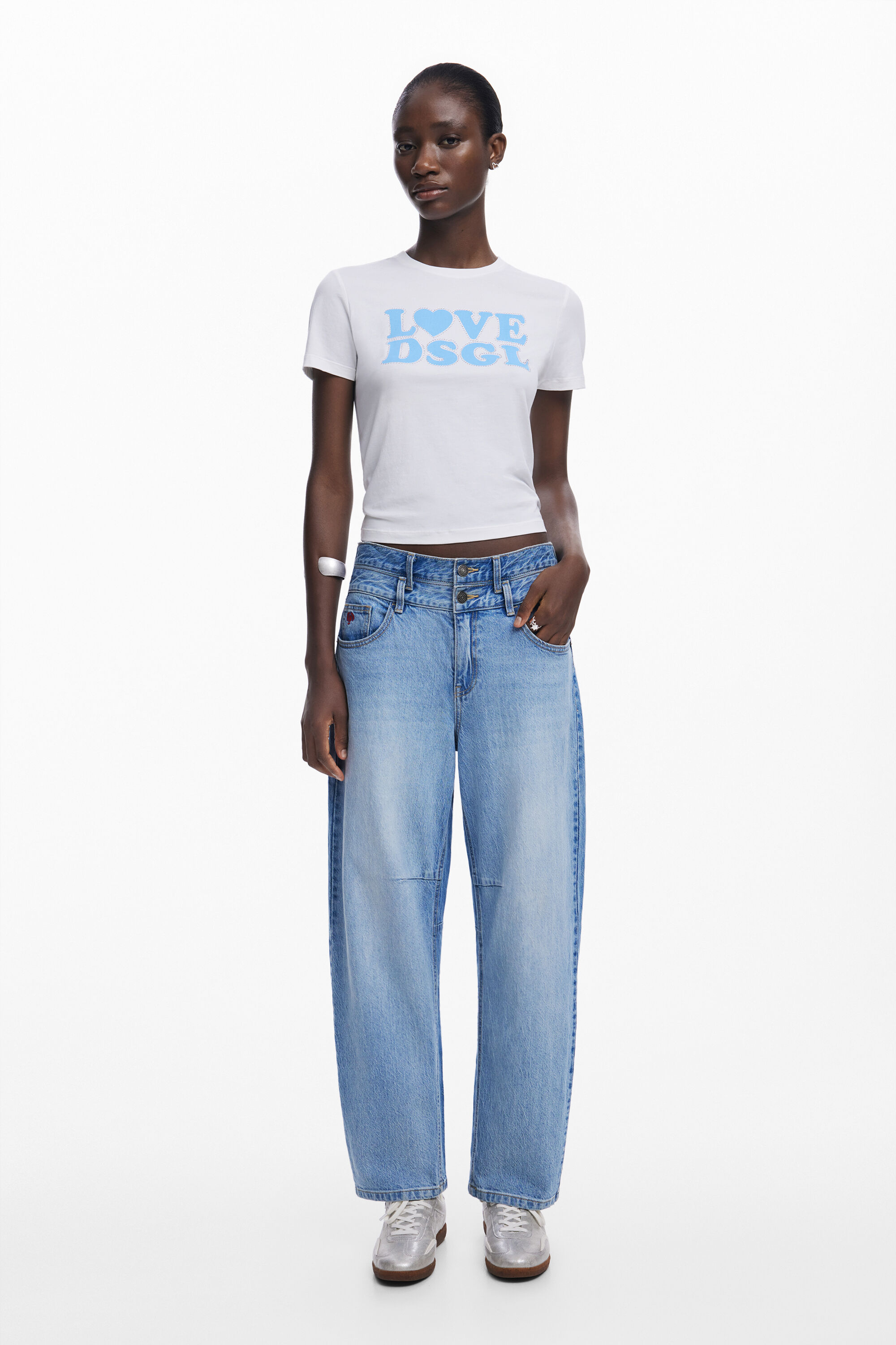 Jean desigual femme soldes top