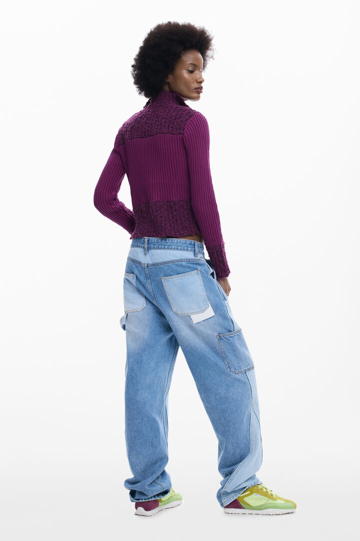 Pantalón vaquero patch | Desigual