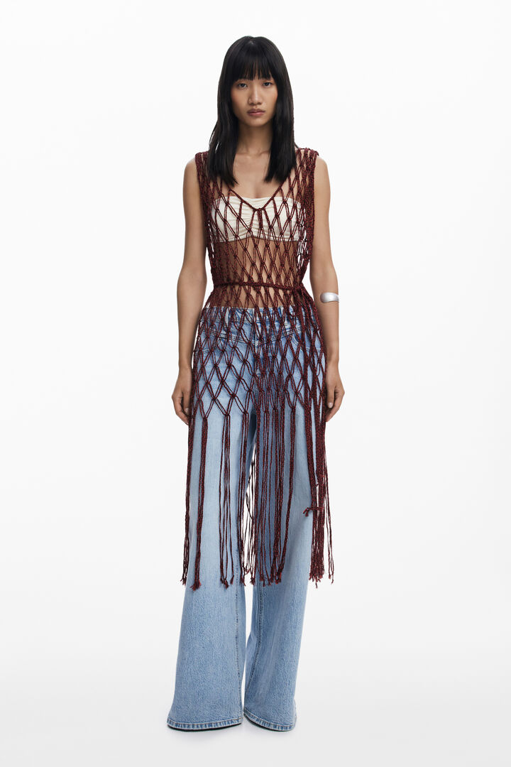 Wrap dress red | Desigual