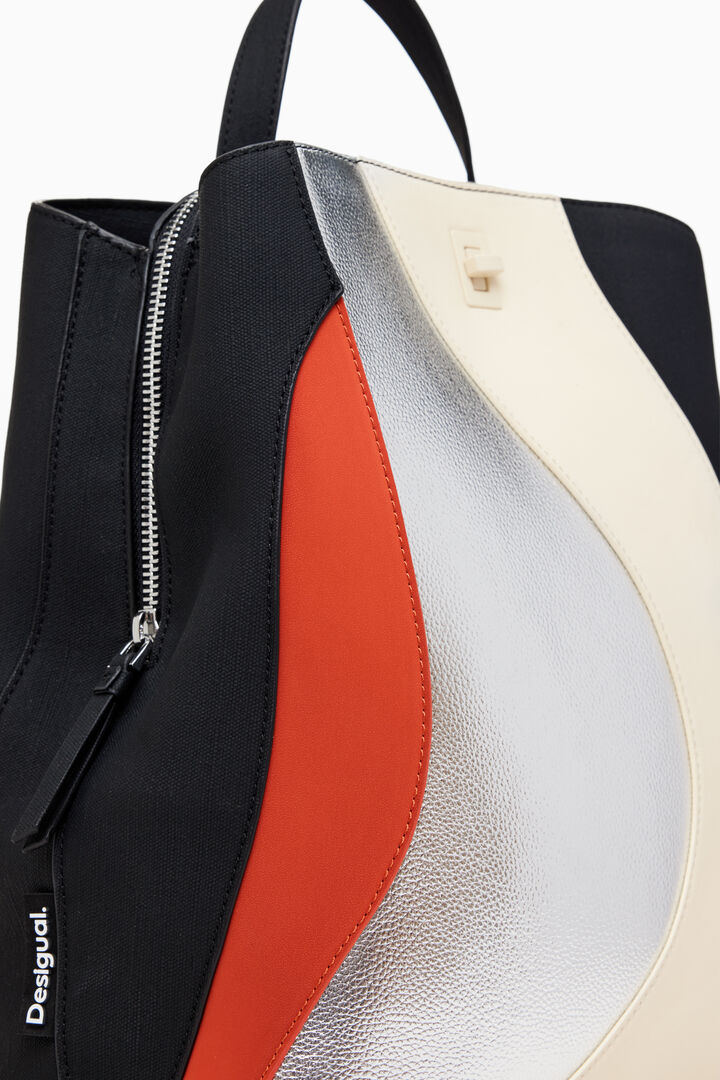 S backpack with waves | Desigual