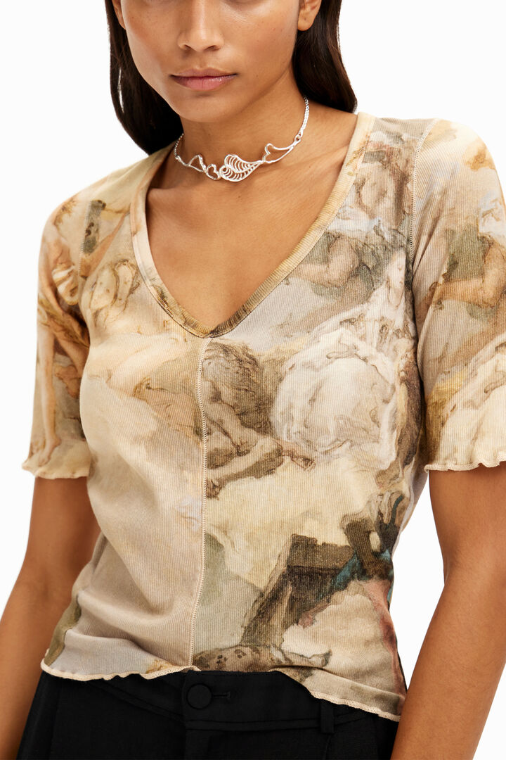 Renaissance short-sleeve T-shirt | Desigual