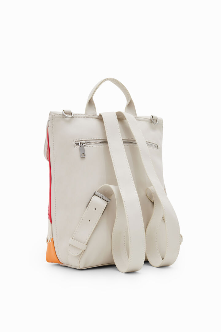 Mochila M multiposición patch | Desigual