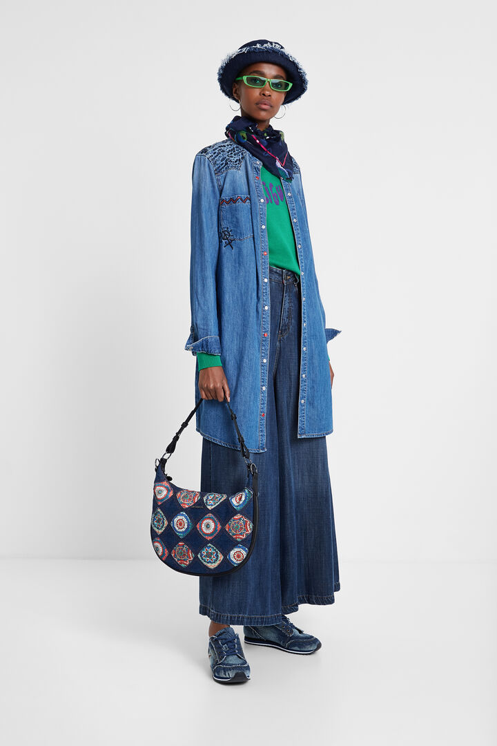 Sac demi-lune frises | Desigual