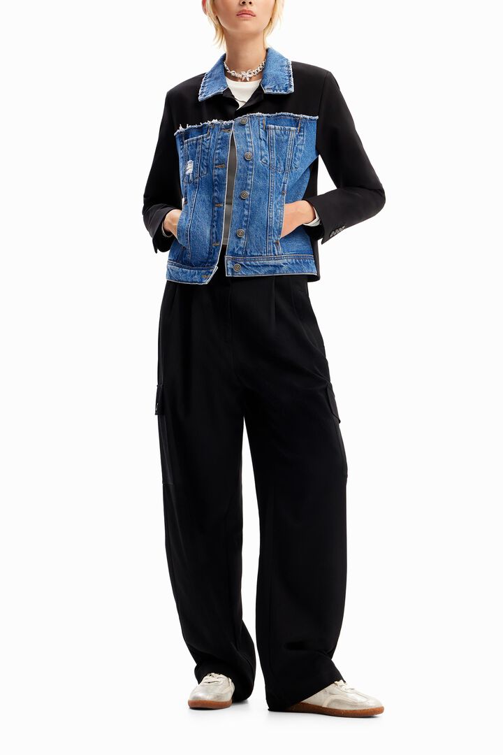 Hybrid trucker jacket | Desigual