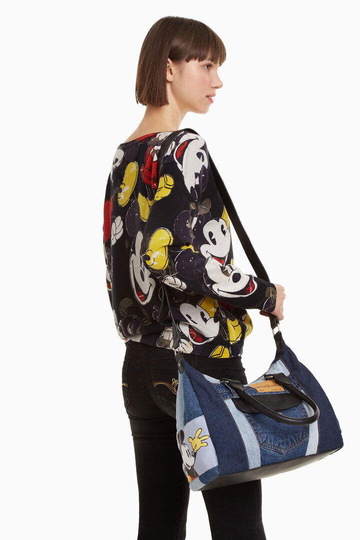 Denim Mickey Leeds Bag | Desigual