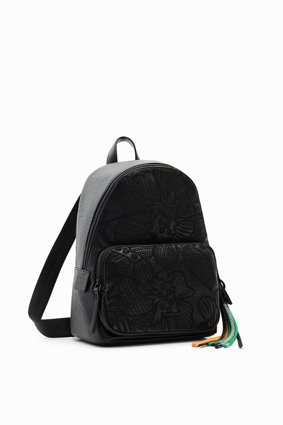 Small embroidered backpack