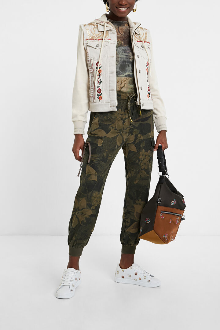 Bolso cuadrado paisley | Desigual