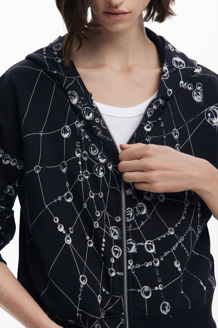 Tyler McGillivary cropped sweatshirt | Desigual