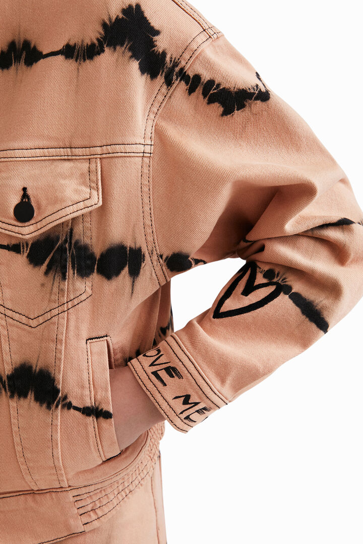 Tie-dye denim jacket | Desigual