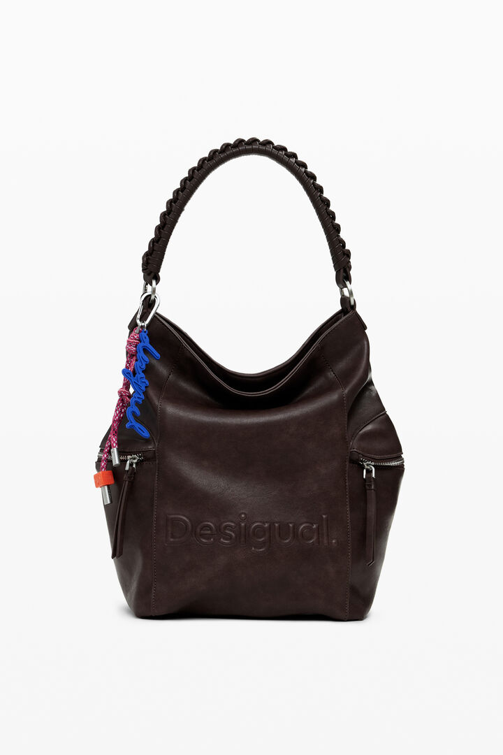 Mochila efecto ante logo grande | Desigual