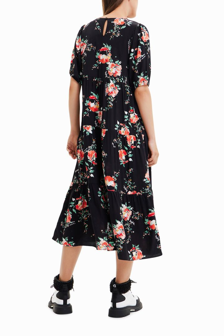 Floral midi dress | Desigual