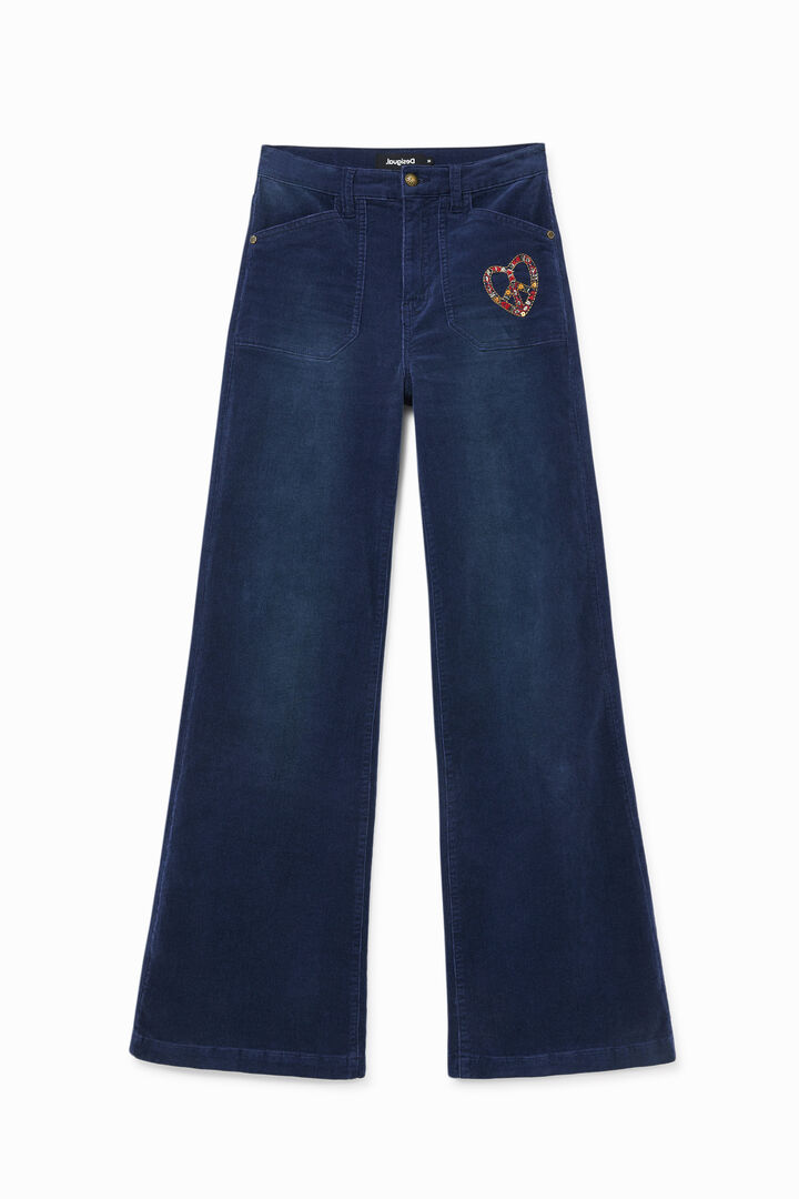 Pantalón wide leg slim | Desigual