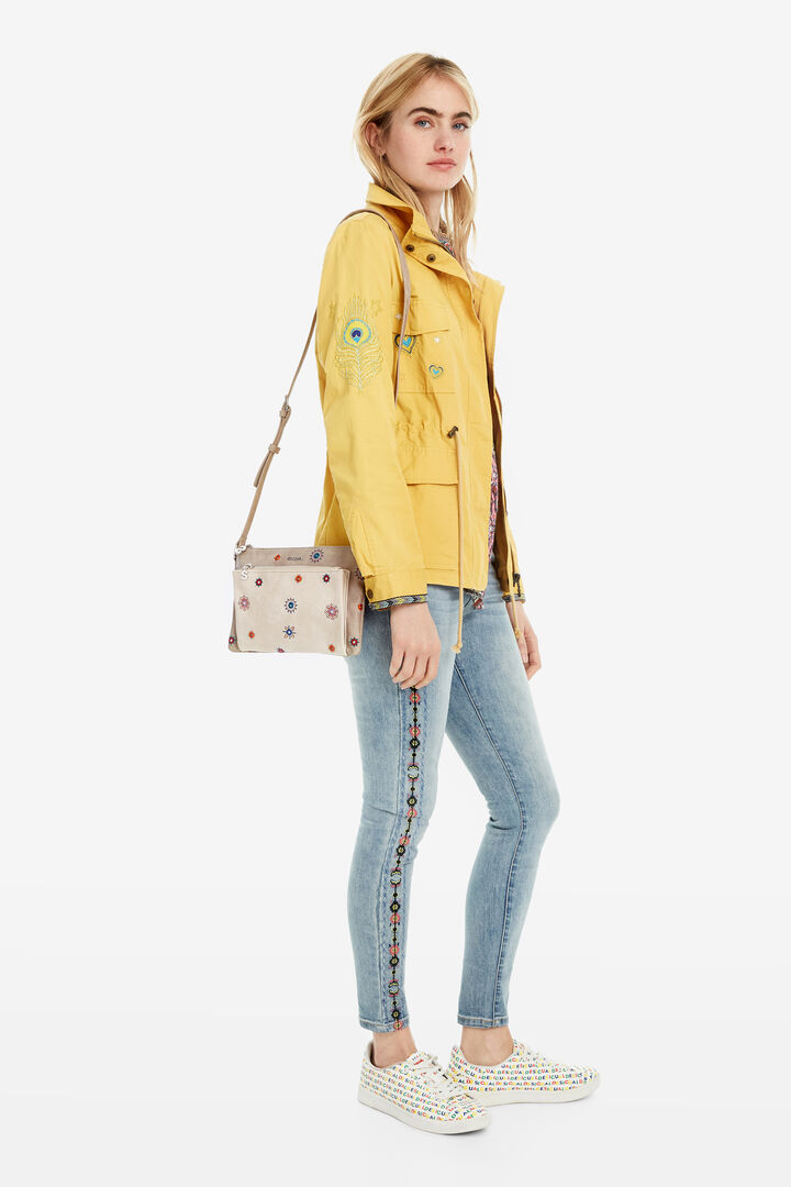 Nude Messenger Bag Julietta Toulouse | Desigual