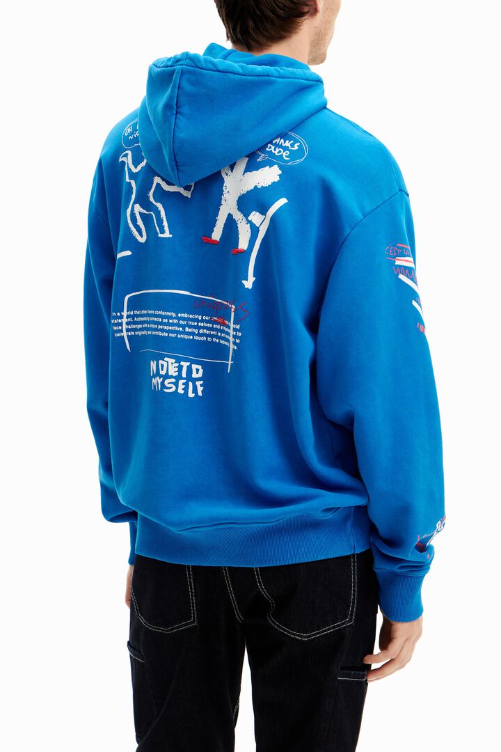 Graffiti hoodie | Desigual