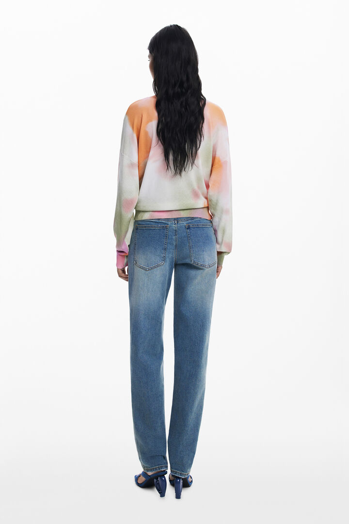 Tie-dye floral cardigan | Desigual