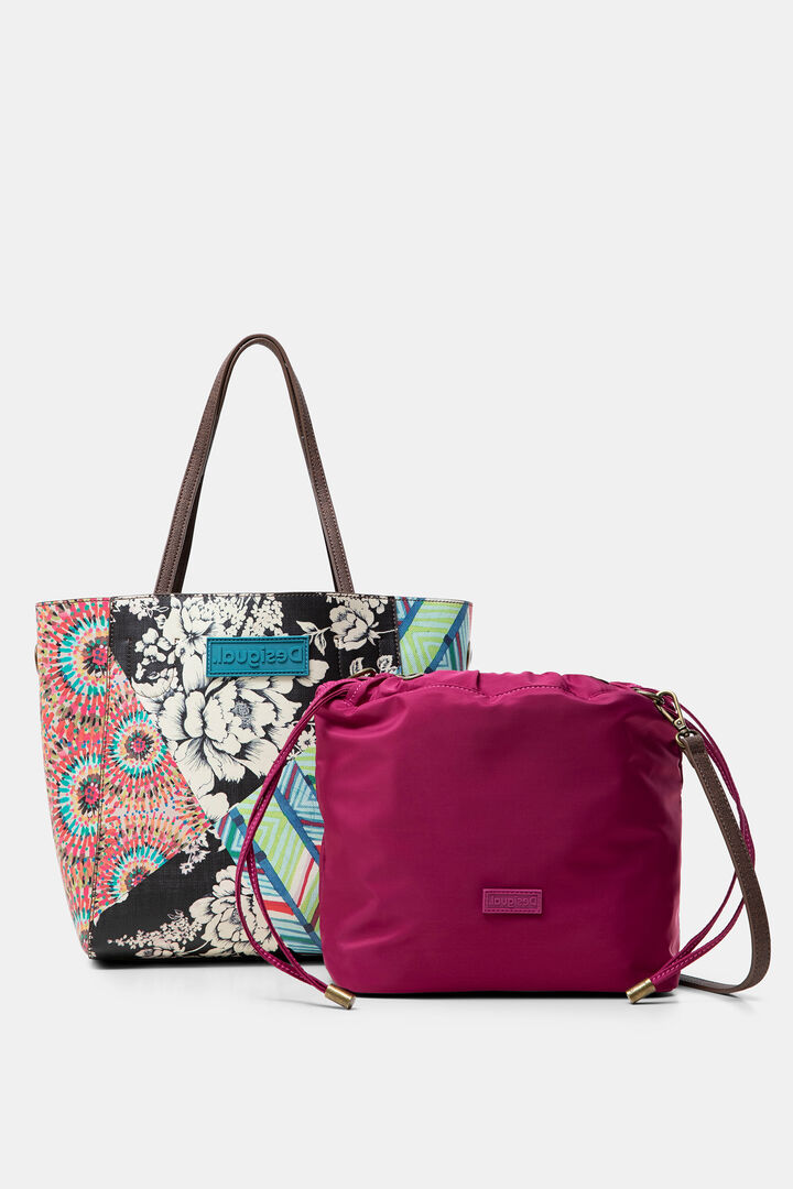 Bolso dos en uno multiestampado | Desigual