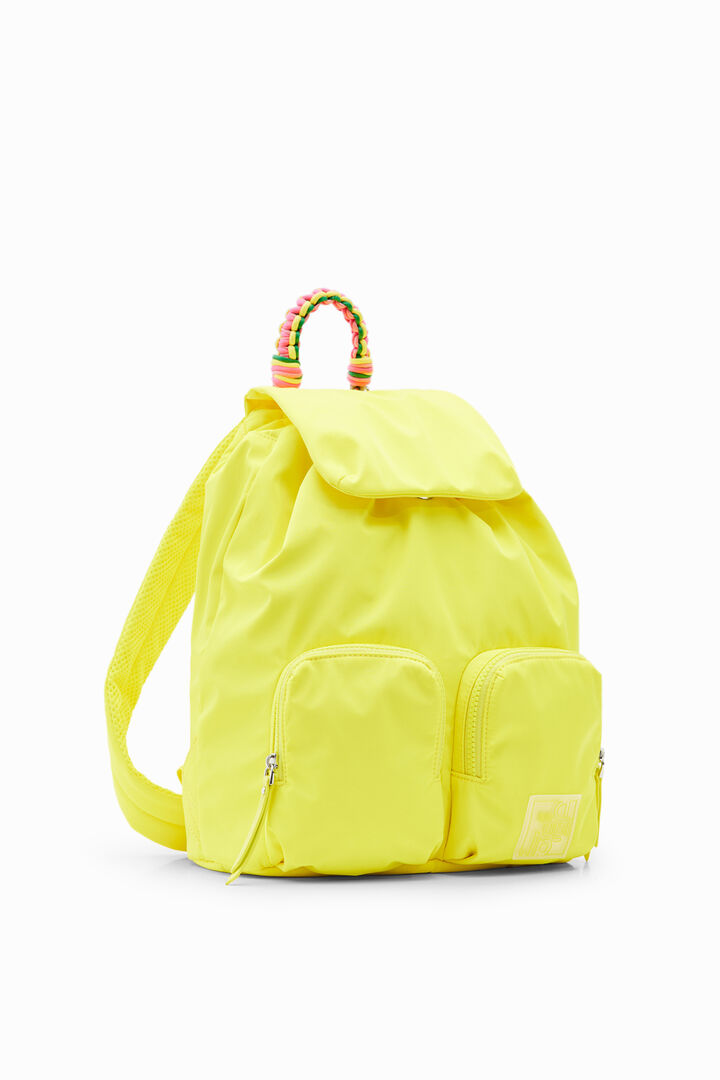 Midsize nylon backpack