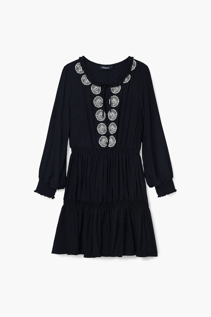 Mini dress with details