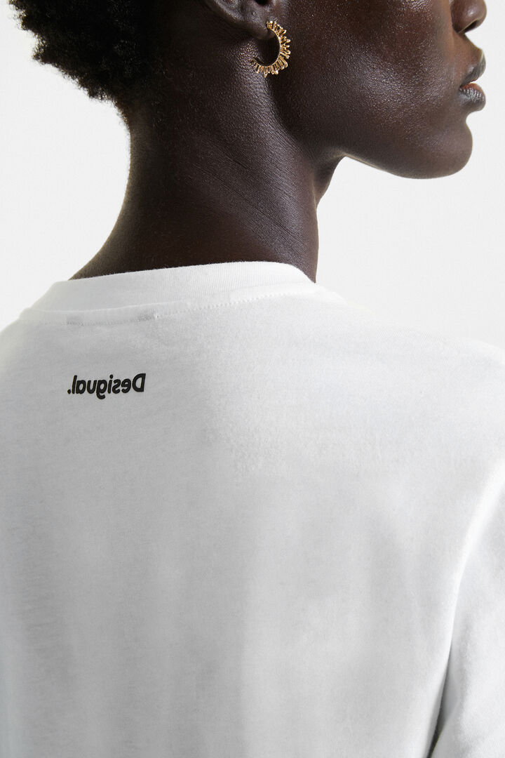 Tričko s flitry 100% bavlna | Desigual