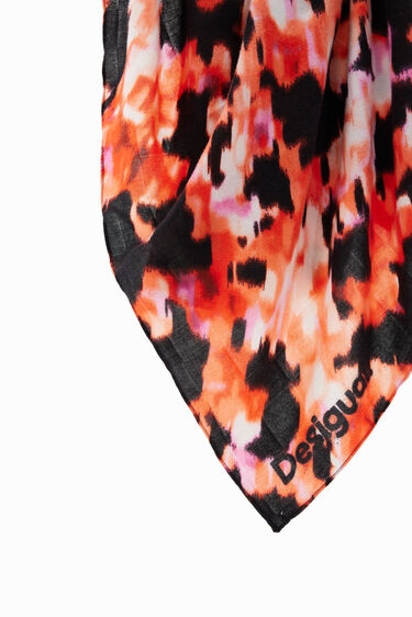 Fulard rectangular abstracte | Desigual