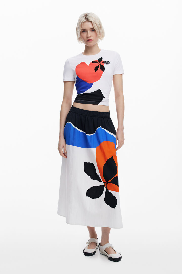 Falda diseñada por Mr. Christian Lacroix