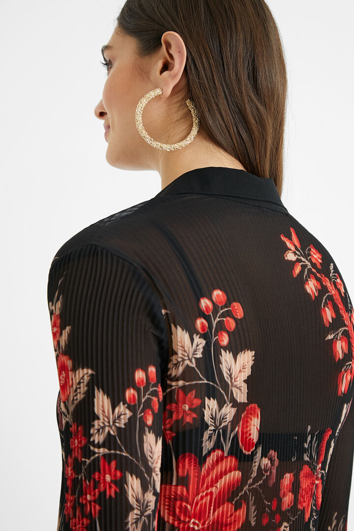 Camicia plissettata floreale | Desigual