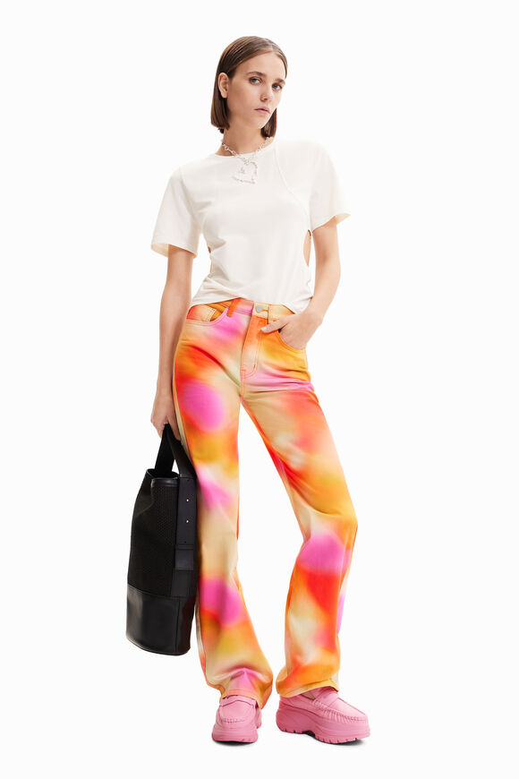 Vaqueros Wide leg multicolor Maitrepierre