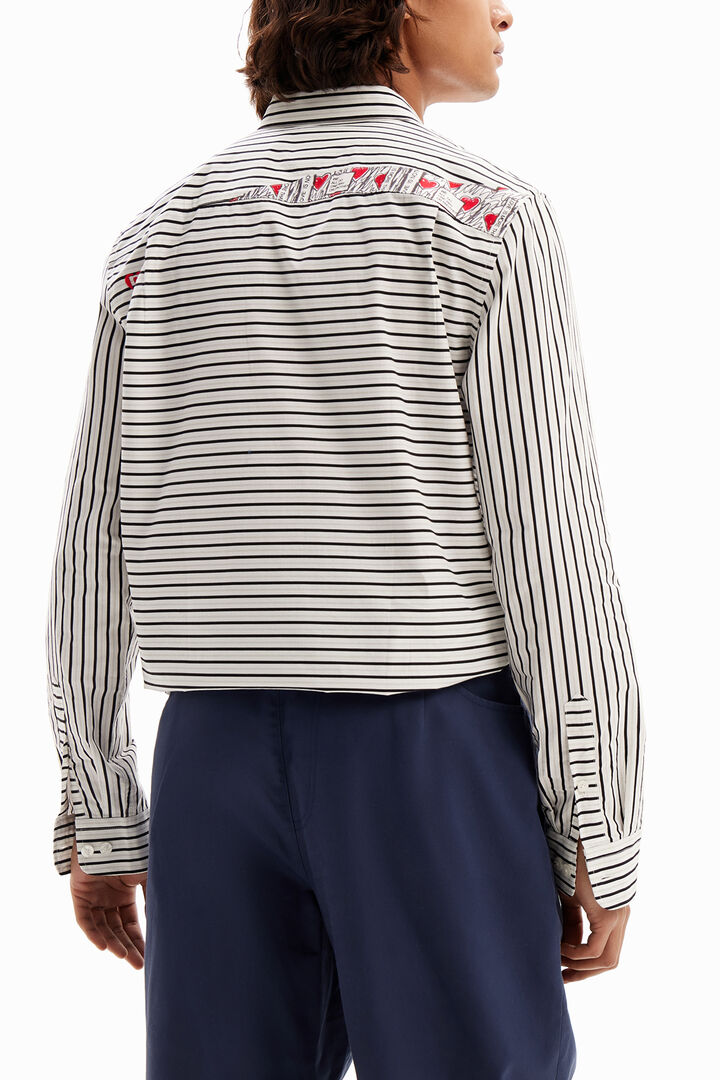 Striped love shirt | Desigual