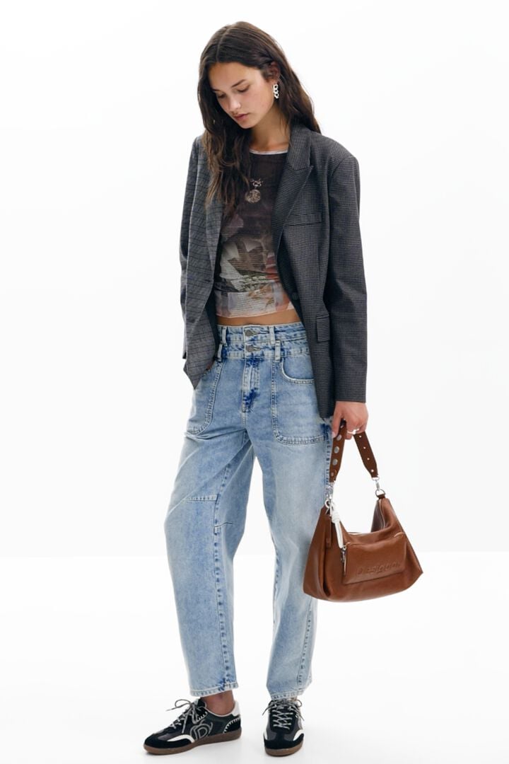 Blazer asimétrica | Desigual