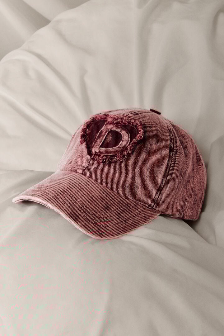 Patch denim studio cap