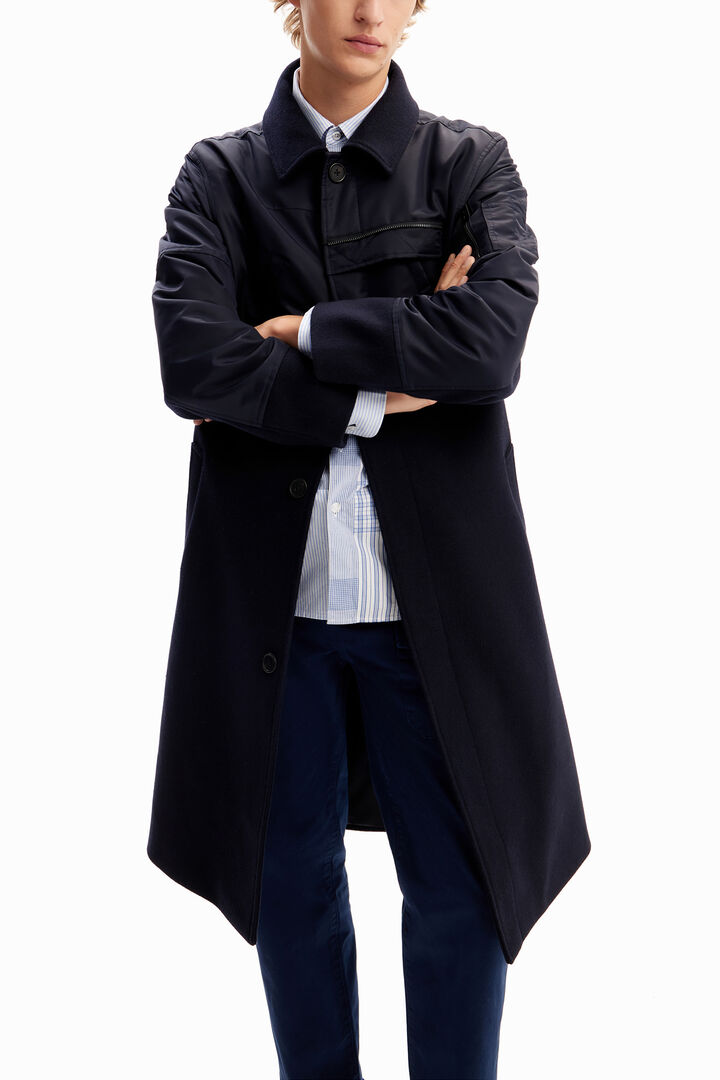 Hybrid pockets coat | Desigual