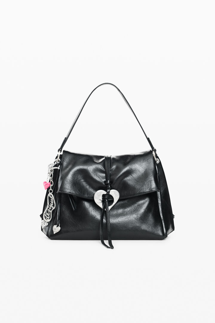 Medium Faux Leather Bag