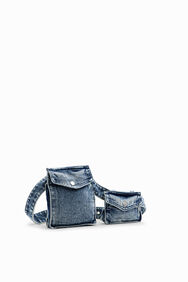 Denim tailleband met zakken | Desigual