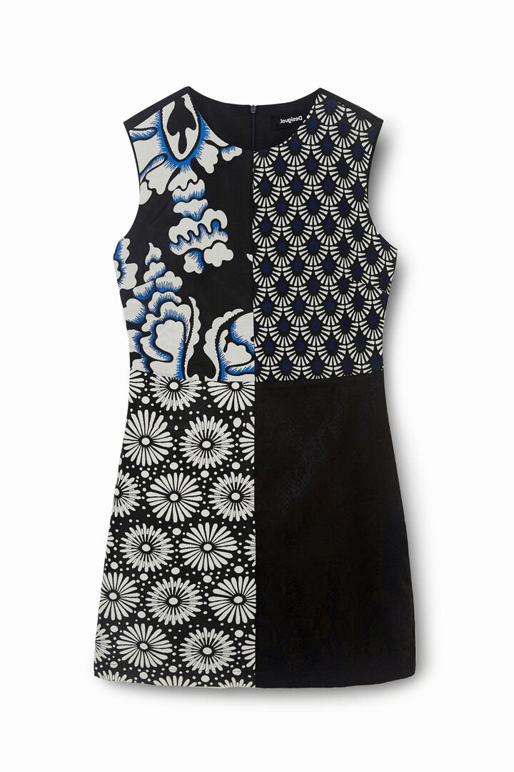Vestido slim patchwork | Desigual
