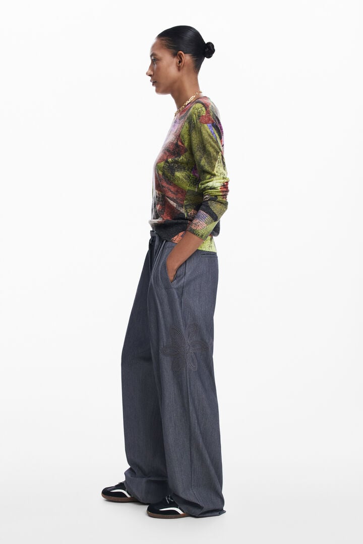 Printed sweater M. Christian Lacroix | Desigual