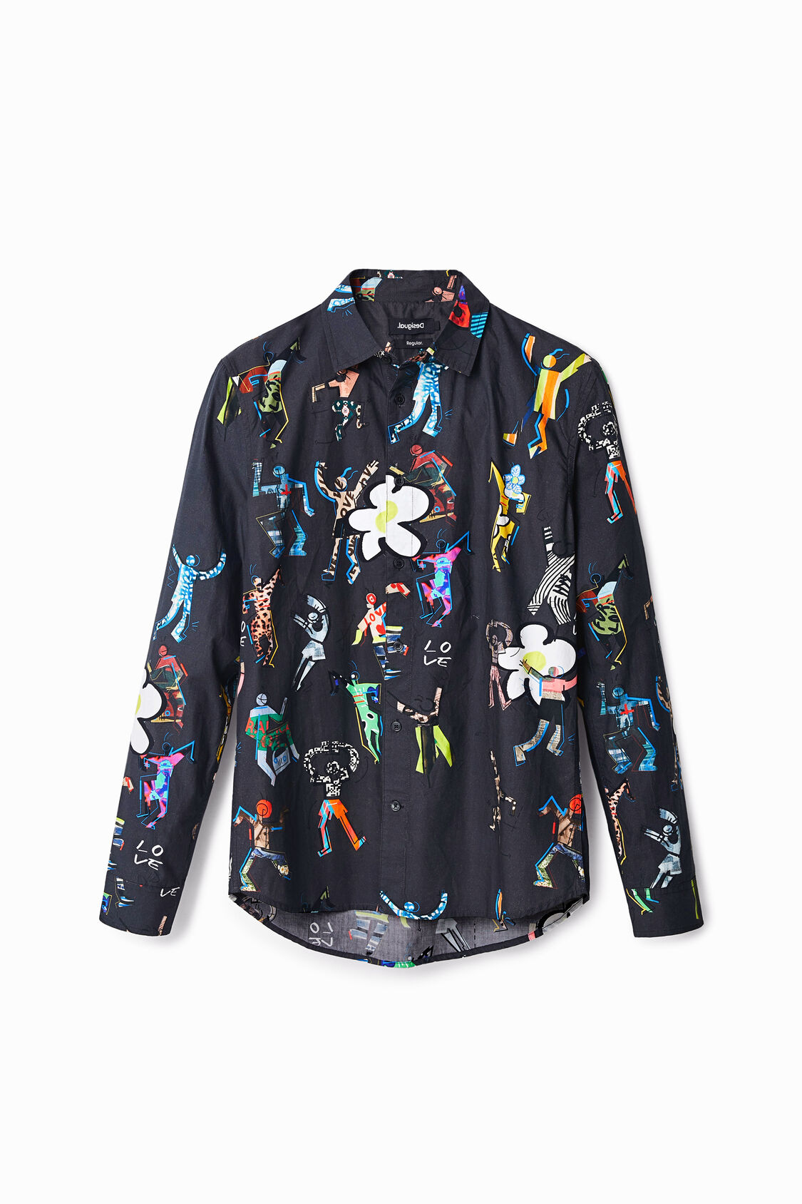 Voorverkoop Slovenië Voorzitter Shirt met lange mouwen Dancing | Desigual.com