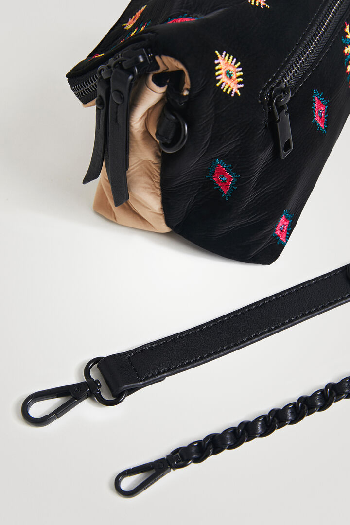 Sac à bandoulière broderie boho | Desigual
