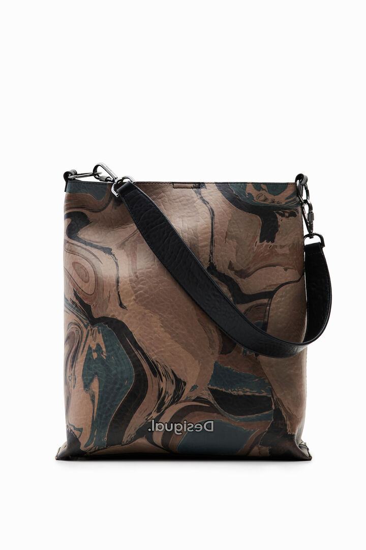 Camouflage bucket bag | Desigual