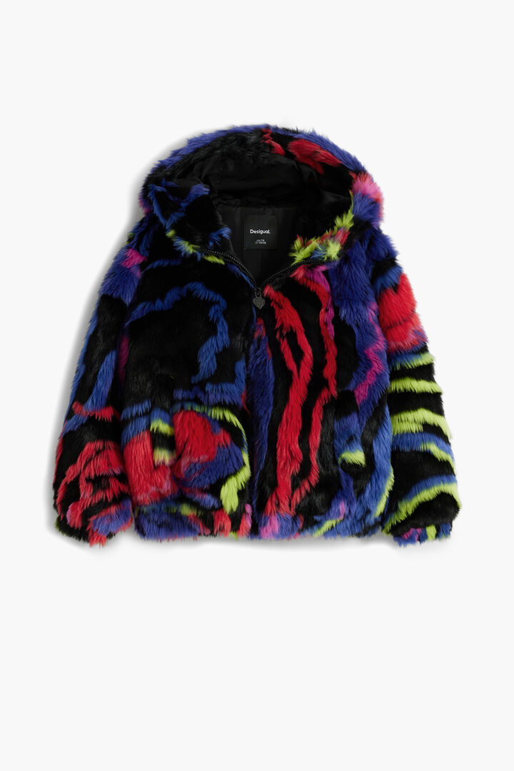 Chaqueta pelo arcoiris | Desigual