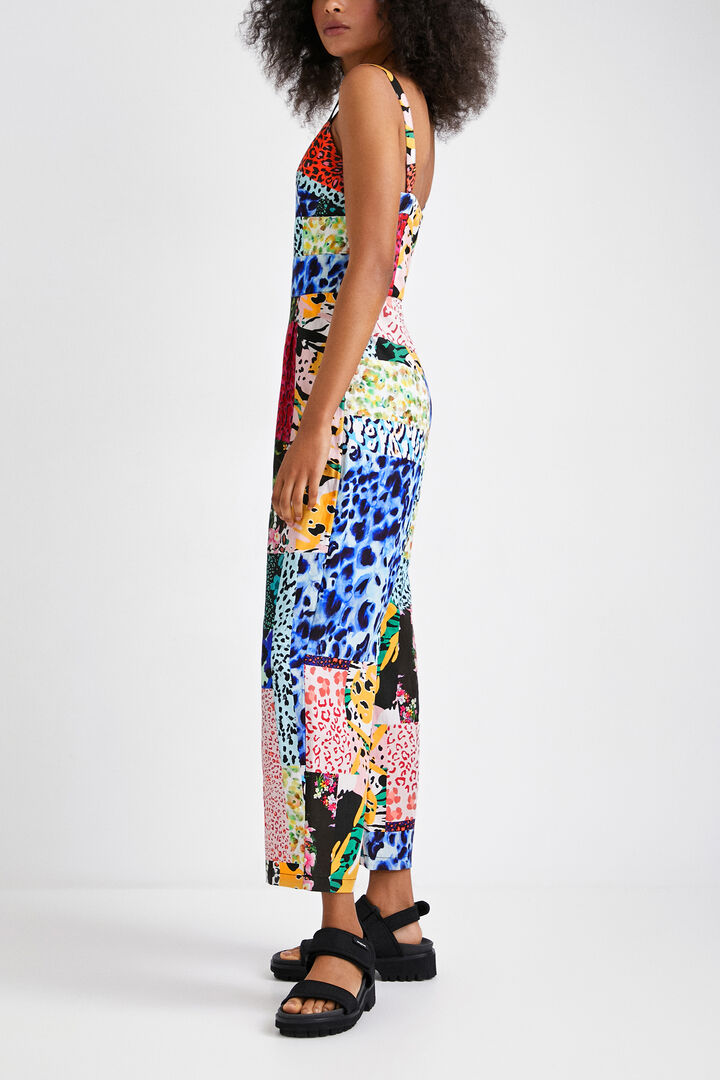 Printed patchwork jumpsuit | Desigual