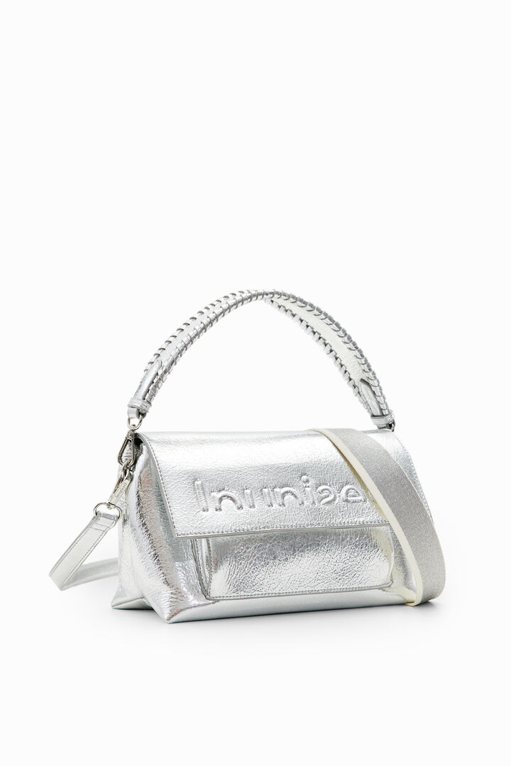 Midsize half logo crossbody bag | Desigual