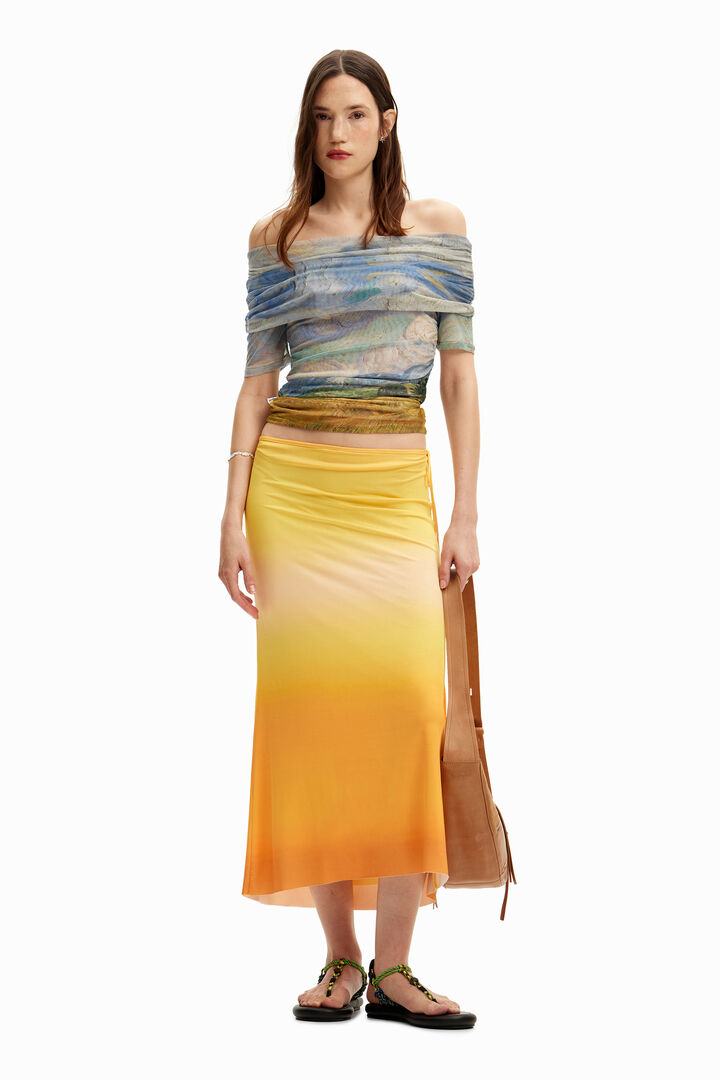 Van Gogh bandeau T-shirt | Desigual