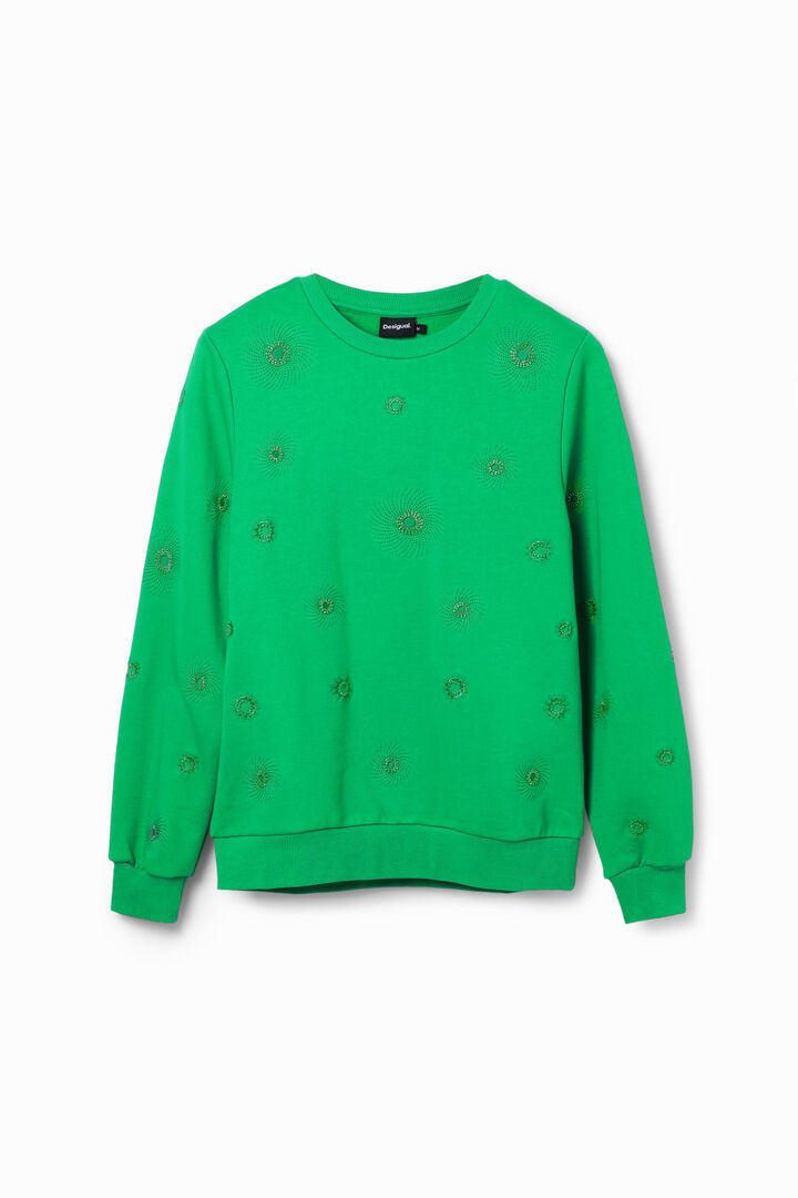 Bluza geometryczne hafty | Desigual