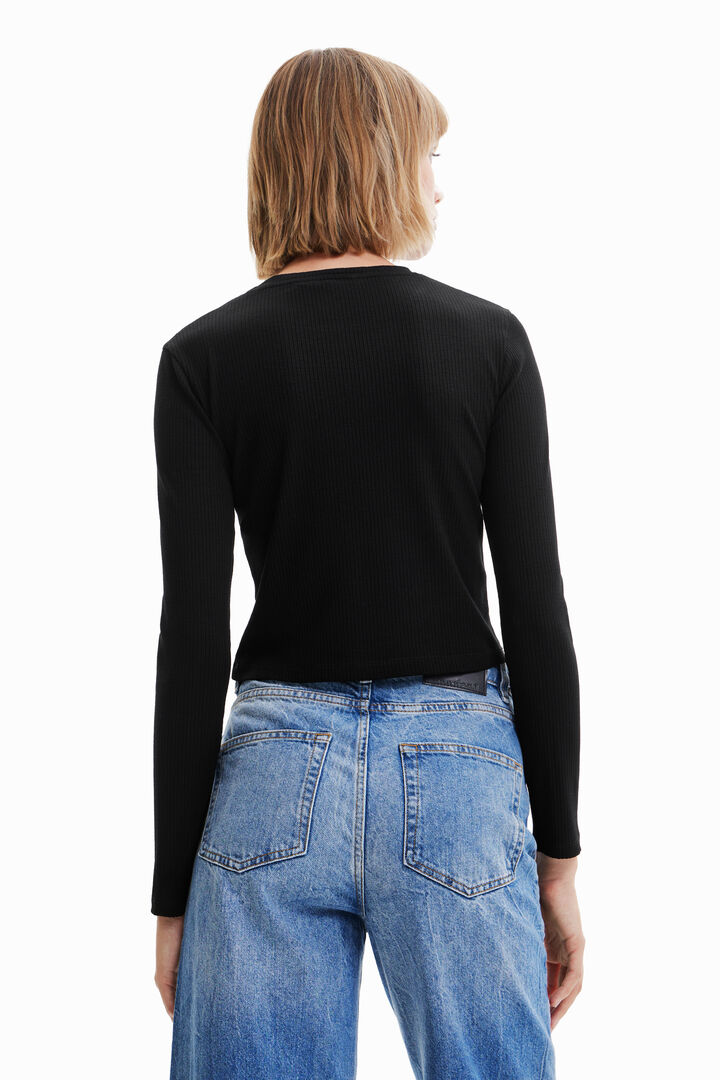 Camiseta cropped "Save Nature" | Desigual