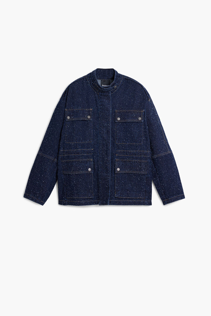 Veste trucker &agrave; poches